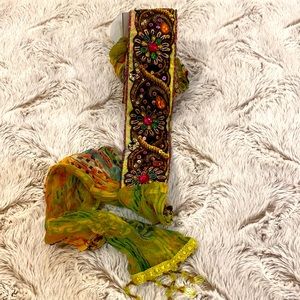 Ibisco Belt Pavel Sash with Beads